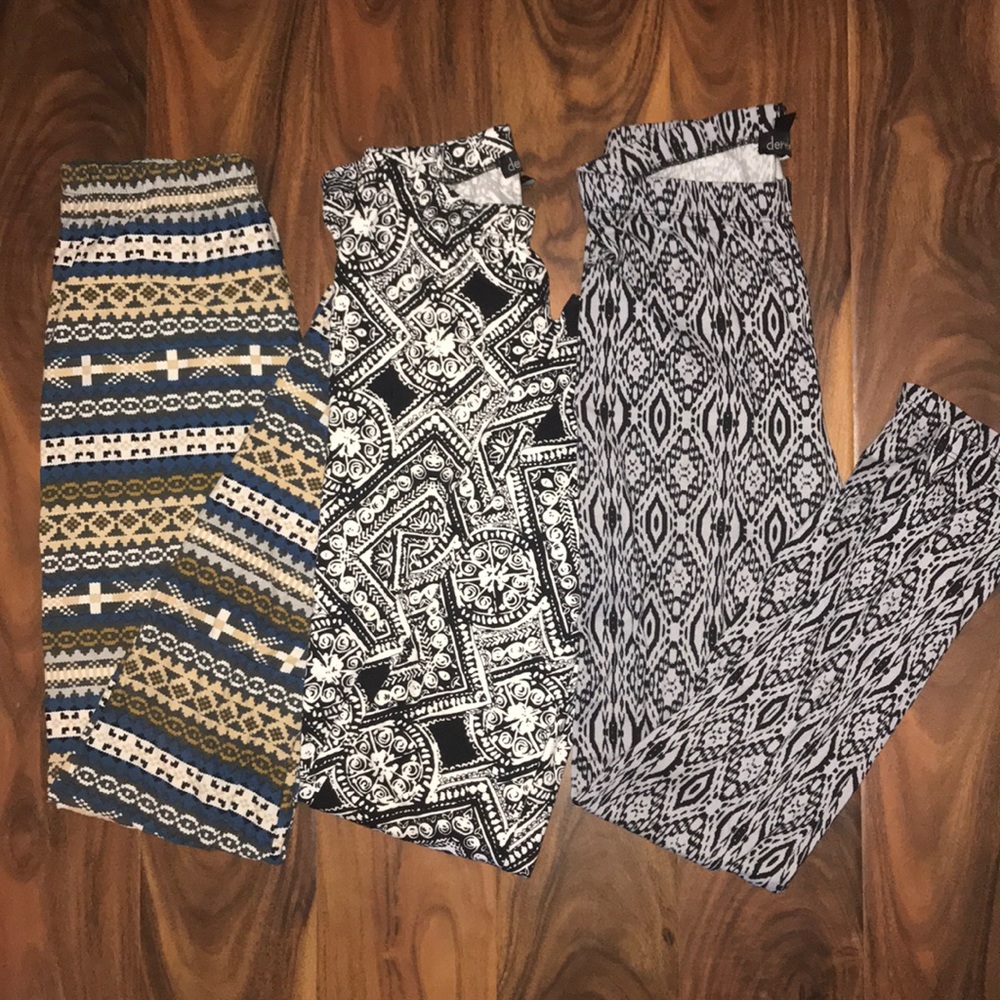 Super soft leggings with colorful Prints